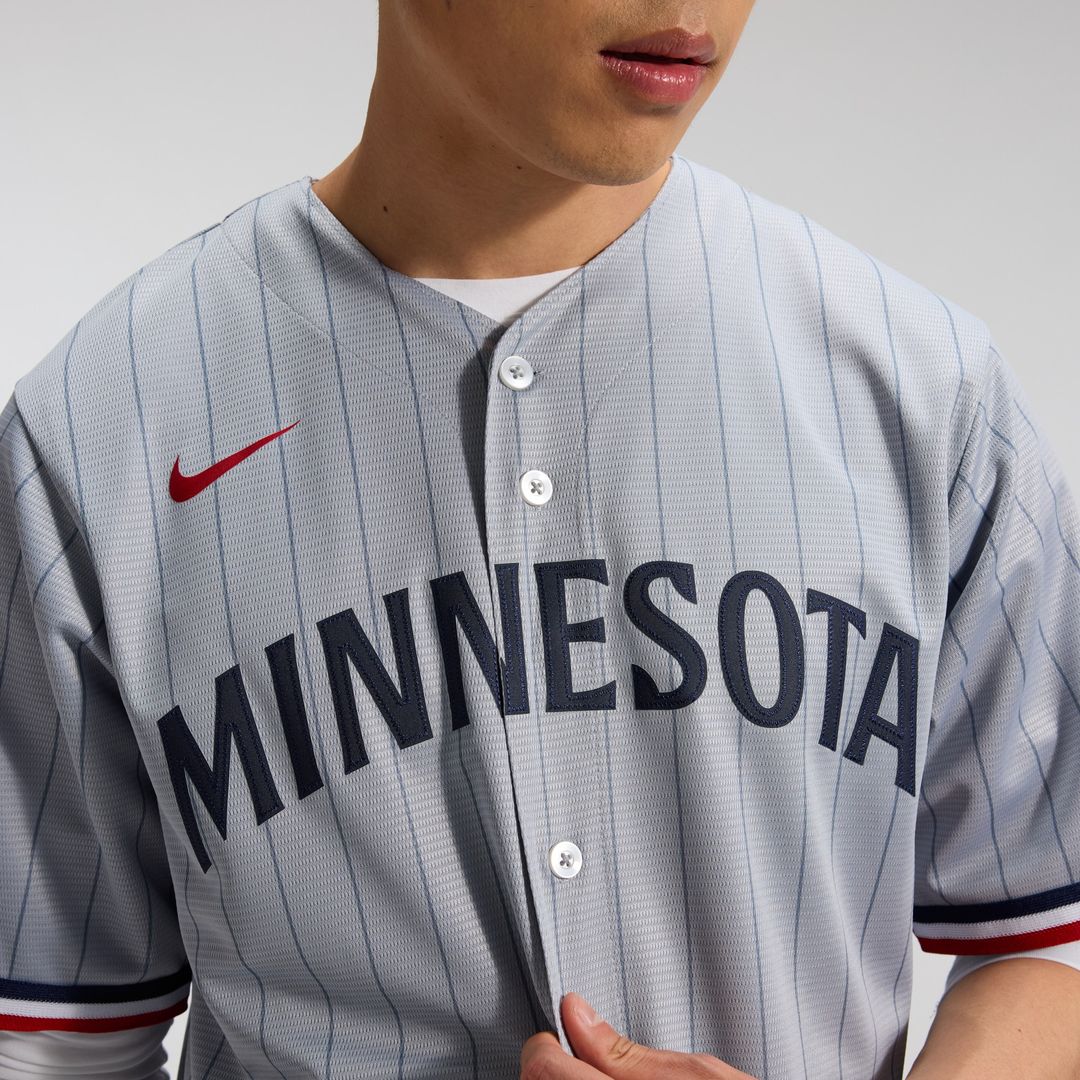 Minnesota Twins Nike Home Replica Team Jersey - White Team Jersey Sports Fan Apparel