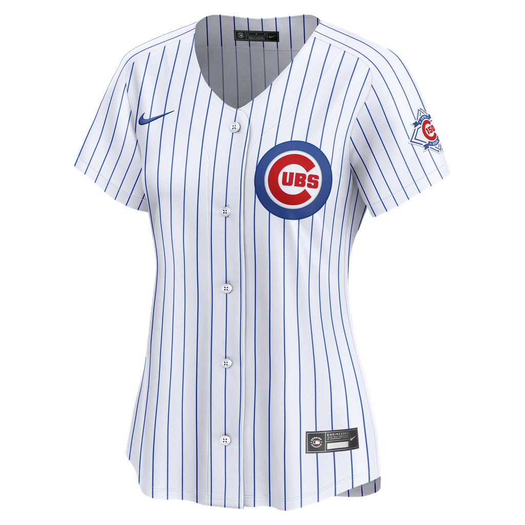 Chicago Cubs Pete Crow - Armstrong Nike Women's 150th Anniversary Limited Jersey - White Team Jersey Sports Fan Apparel