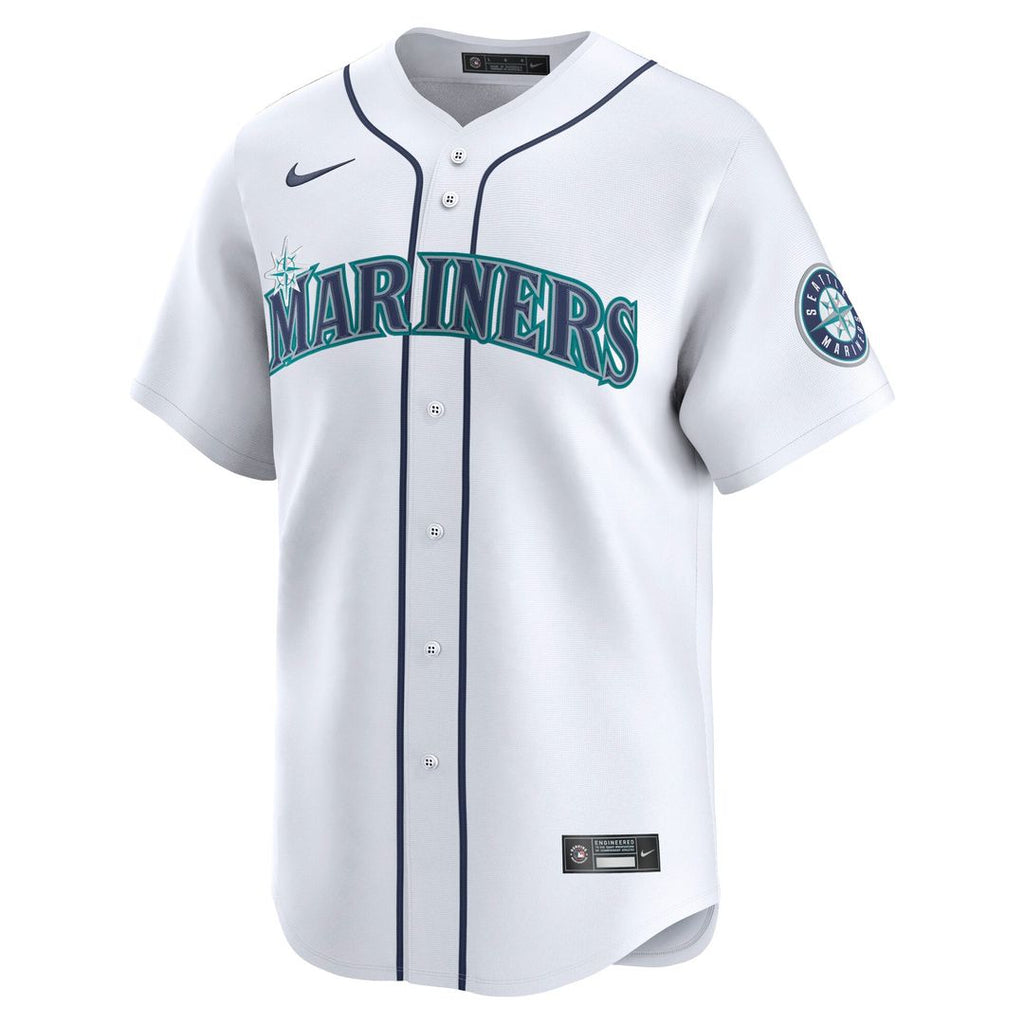 Seattle Mariners Nike Home Limited Jersey - White Team Jersey Sports Fan Apparel