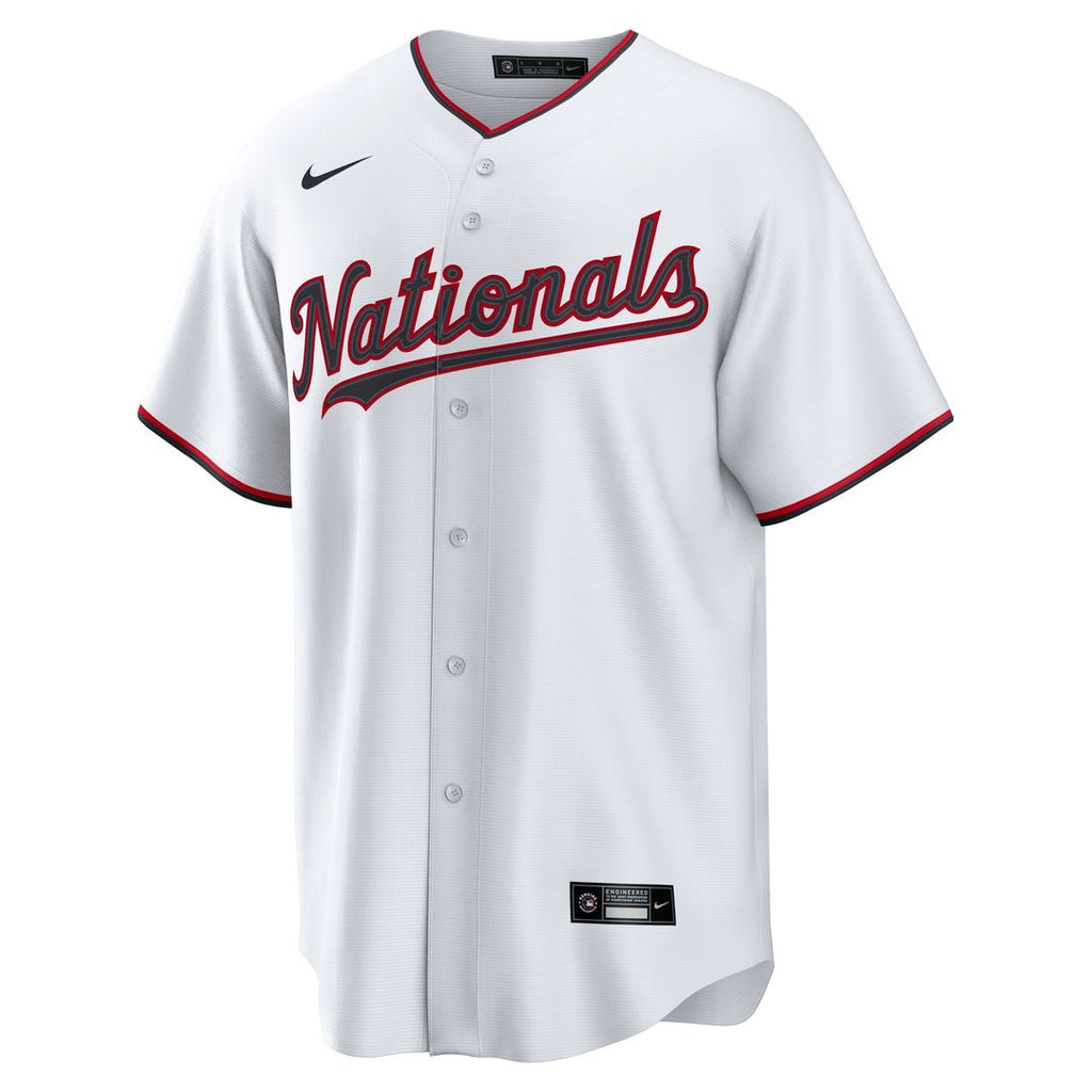 Washington Nationals Nike Home Replica Jersey - White Team Jersey Sports Fan Apparel