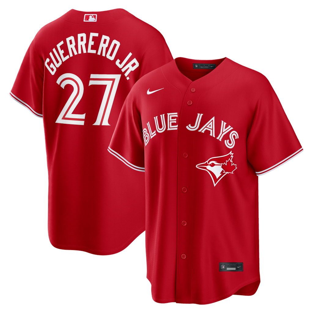 Toronto Blue Jays Vladimir Guerrero Jr. Nike Canada Day Replica Jersey - Red Team Jersey Sports Fan Apparel