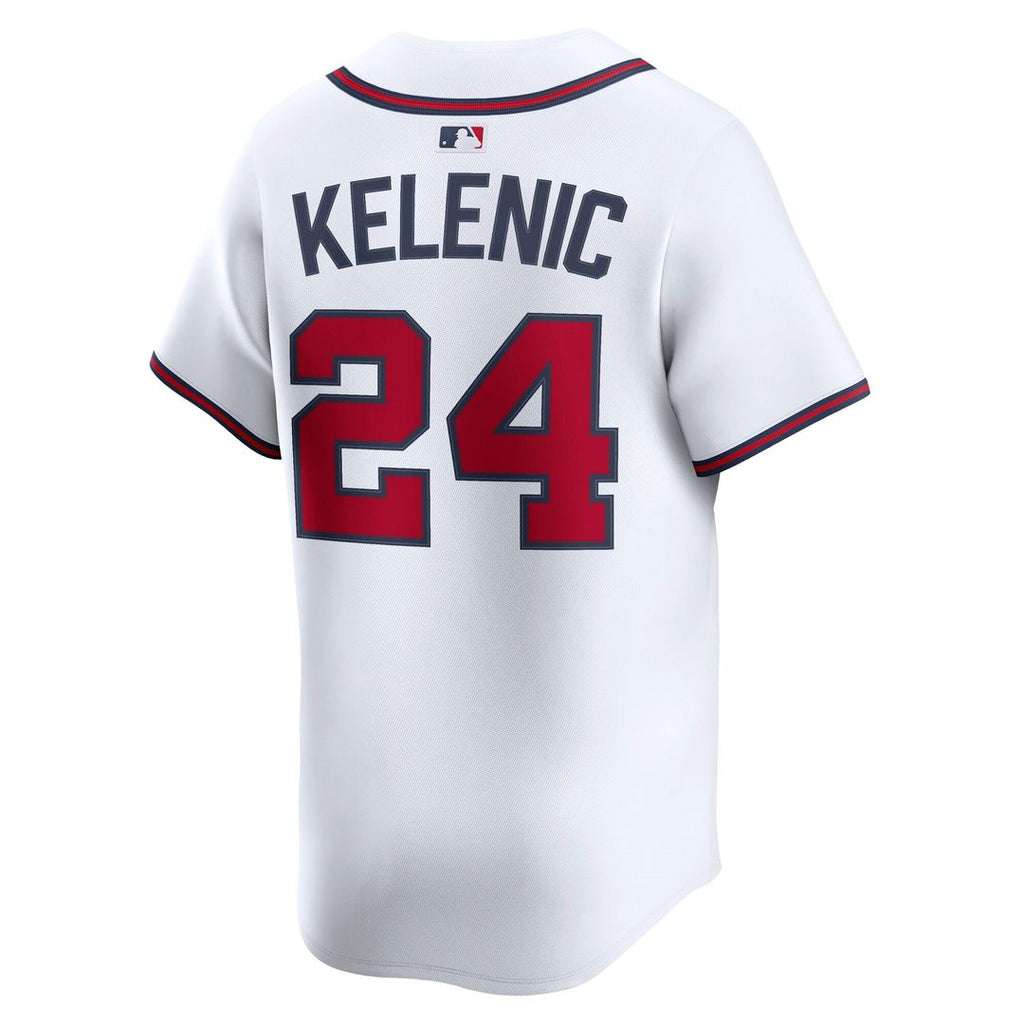 Atlanta Braves Jarred Kelenic Nike Home Limited Player Jersey - White Team Jersey Sports Fan Apparel