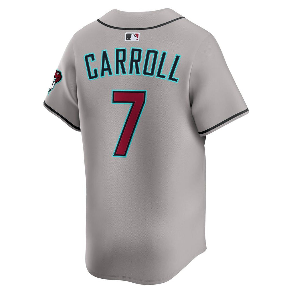 Arizona Diamondbacks Corbin Carroll Nike Road Limited Player Jersey - Gray Team Jersey Sports Fan Apparel