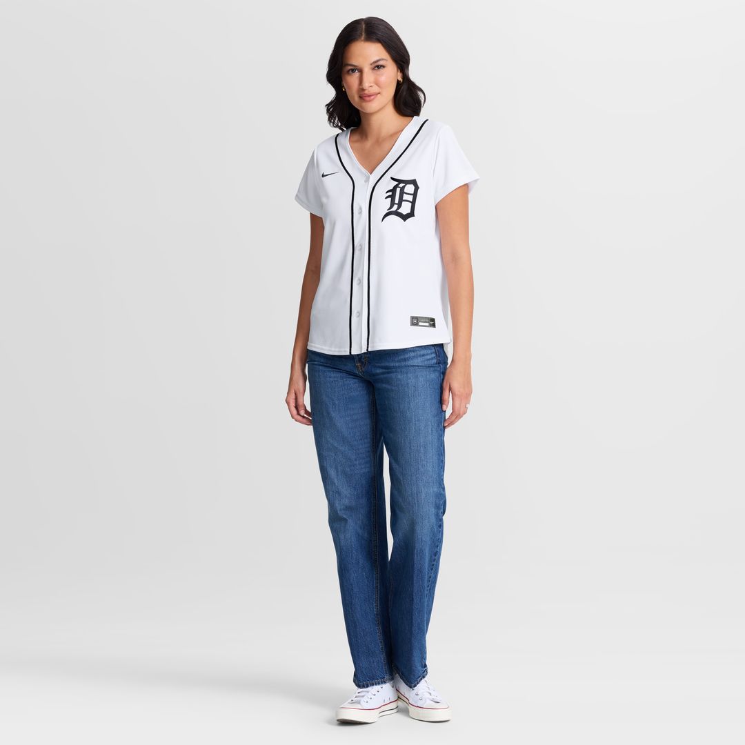 Detroit Tigers Spencer Torkelson Nike Women's Home Replica Jersey - White Team Jersey Sports Fan Apparel