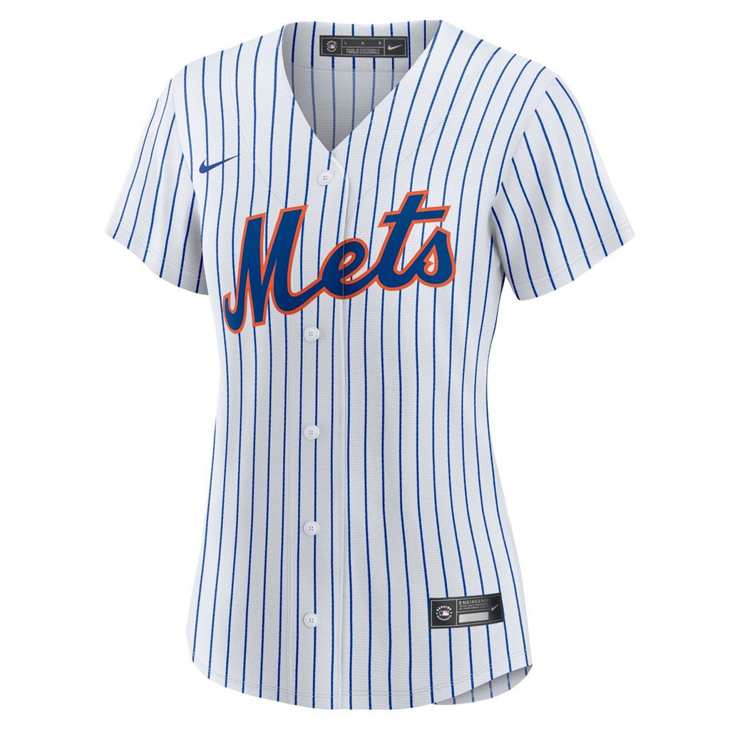 New York Mets Francisco Lindor Nike Women's Home Replica Player Jersey - White Team Jersey Sports Fan Apparel