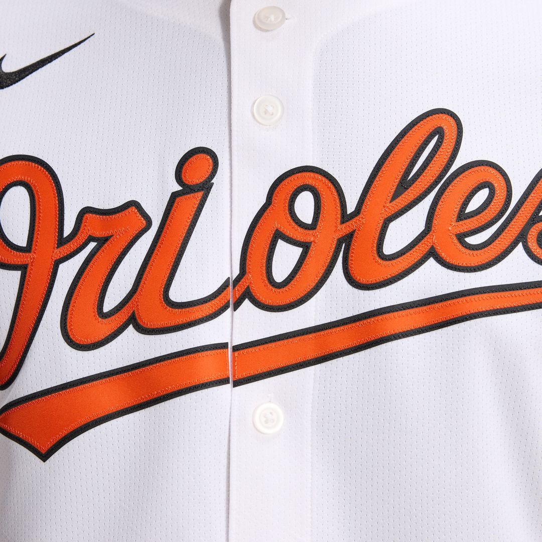 Baltimore Orioles Nike Home Limited Jersey - White Team Jersey Sports Fan Apparel