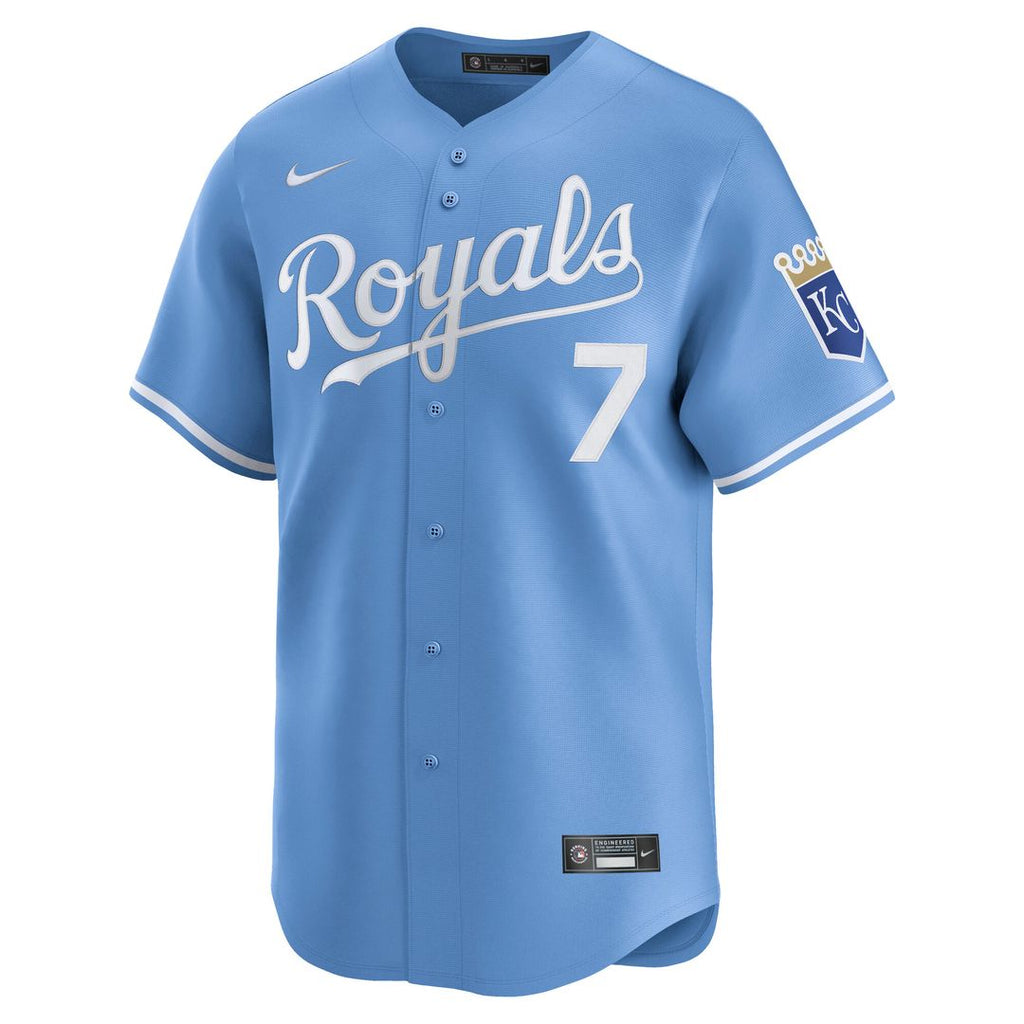 Kansas City Royals Bobby Witt Jr. Nike Home Limited Player Jersey - White Team Jersey Sports Fan Apparel