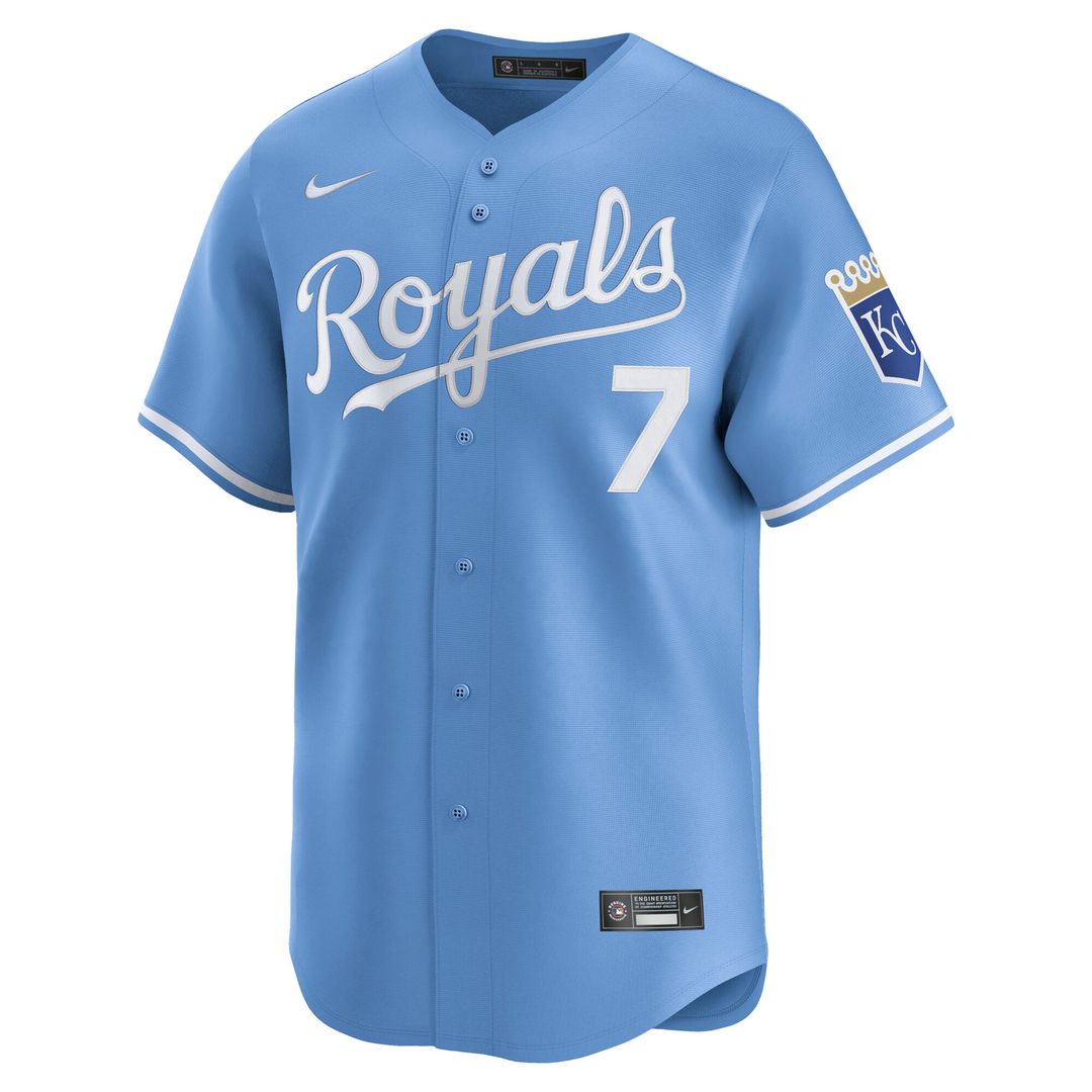 Kansas City Royals Bobby Witt Jr. Nike Home Limited Player Jersey - White Team Jersey Sports Fan Apparel