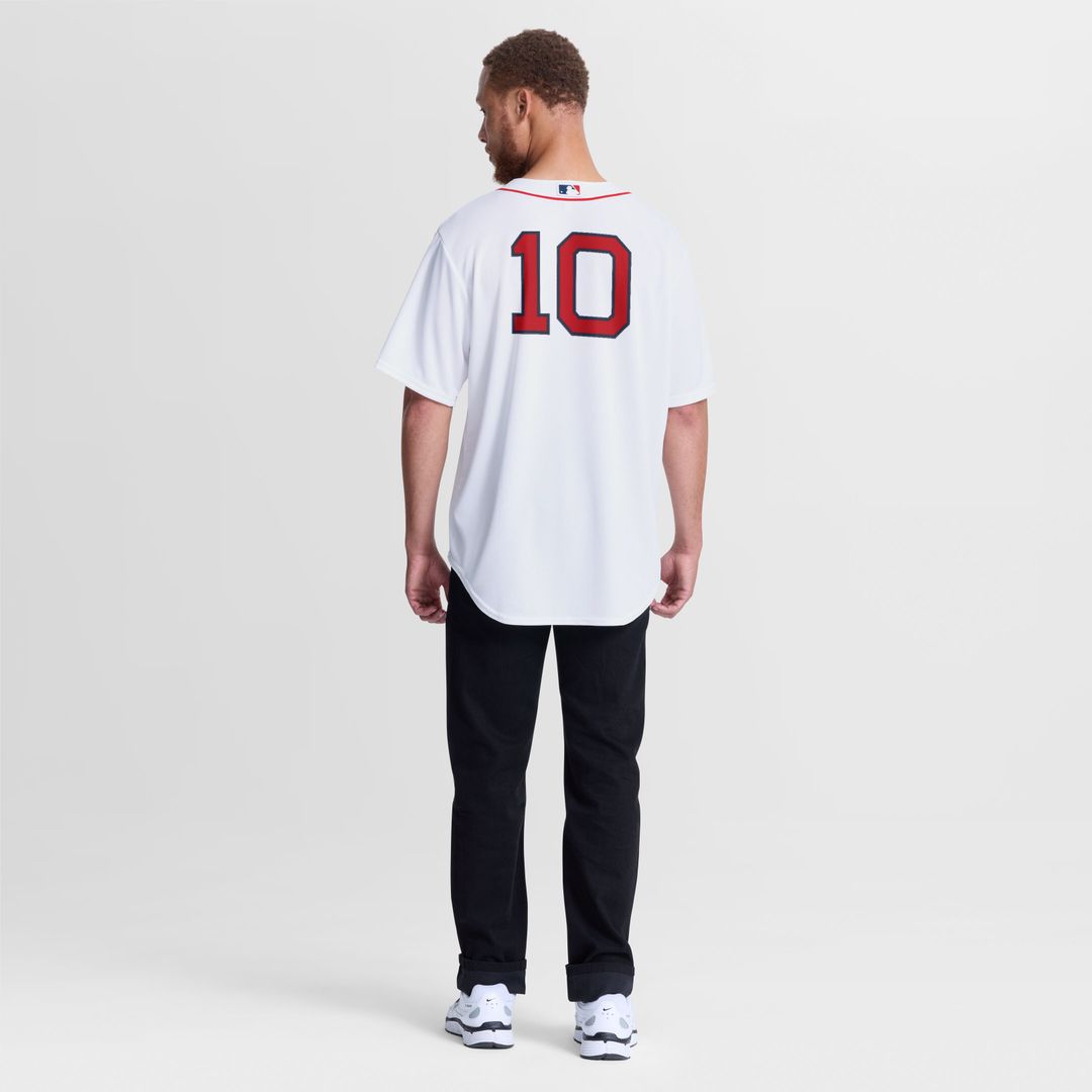 Boston Red Sox Trevor Story Nike Home Replica Jersey - White Team Jersey Sports Fan Apparel
