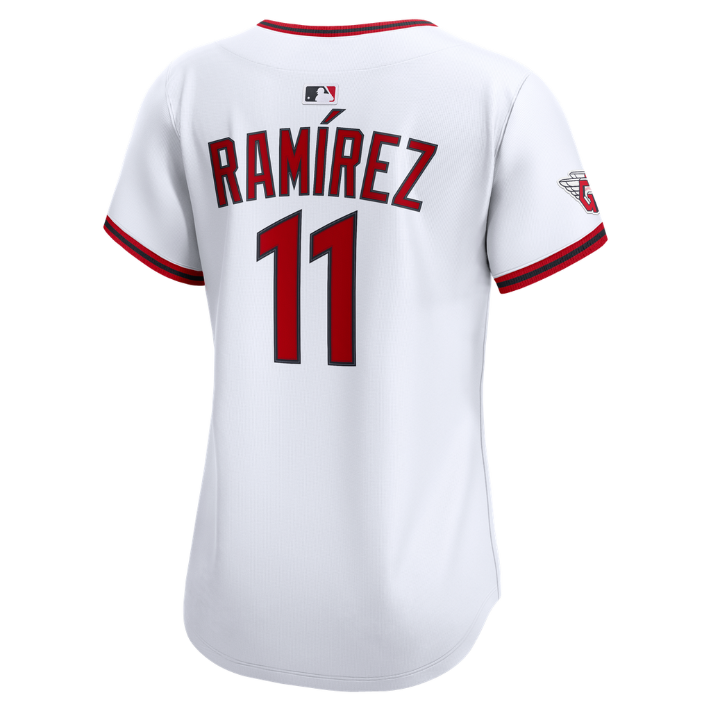 Cleveland Guardians José Ramírez Nike Women's Home Limited Player Jersey - White Team Jersey Sports Fan Apparel