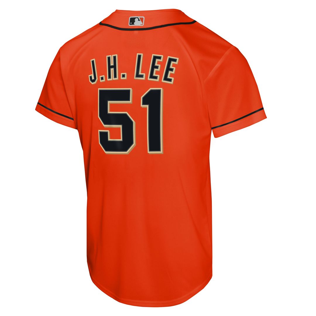 San Francisco Giants Jung Hoo Lee Nike Youth Alternate Replica Jersey - Orange Team Jersey Sports Fan Apparel
