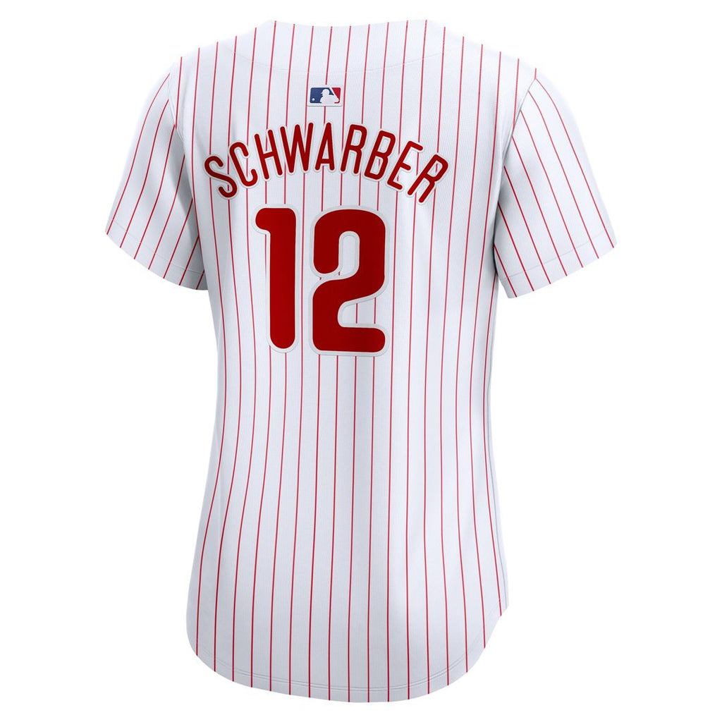 Philadelphia Phillies Kyle Schwarber Nike Women's Home Limited Player Jersey - White Team Jersey Sports Fan Apparel