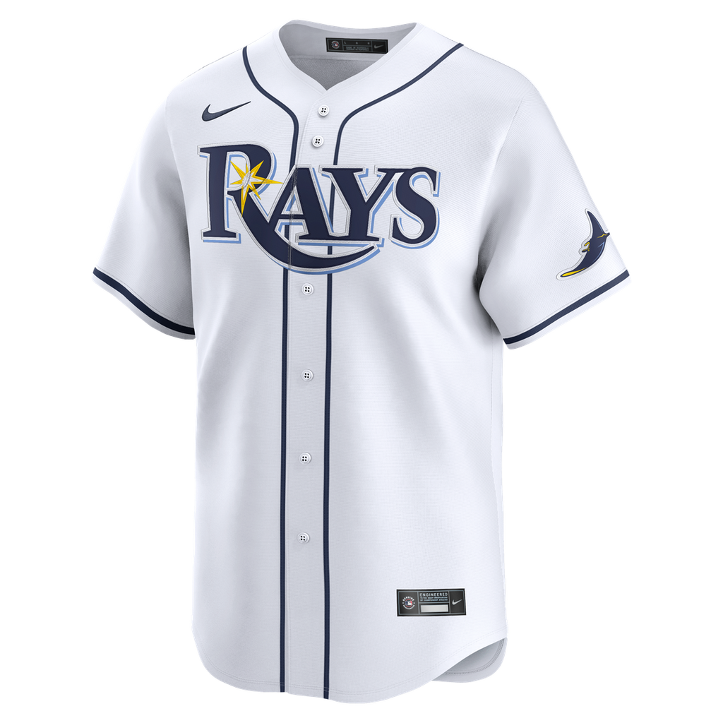 Tampa Bay Rays Yandy Diaz Nike Home Limited Player Jersey - White Team Jersey Sports Fan Apparel