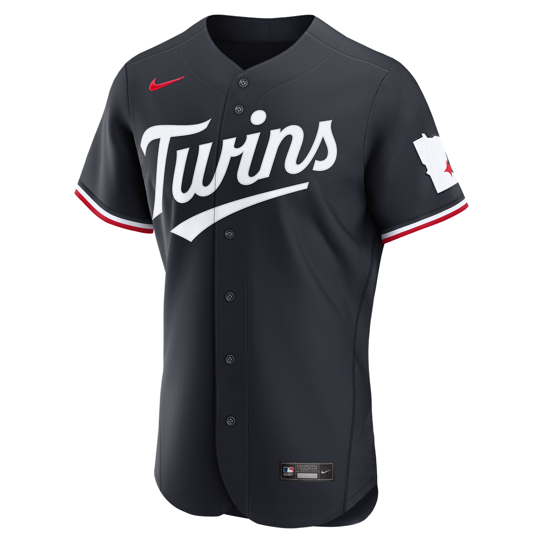 Minnesota Twins Nike Alternate Authentic Jersey - Navy Team Jersey Sports Fan Apparel