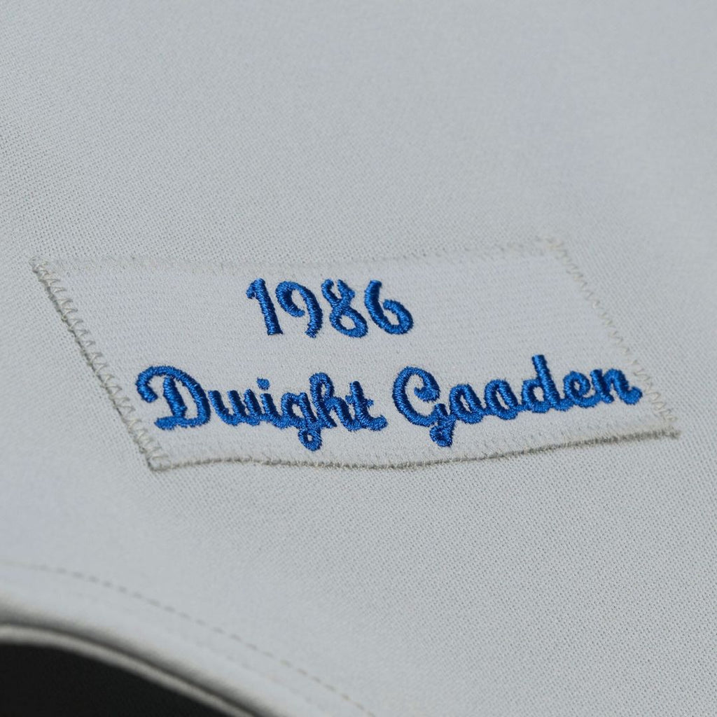 New York Mets Dwight Gooden Mitchell & Ness 1986 Authentic Jersey - White Team Jersey Sports Fan Apparel