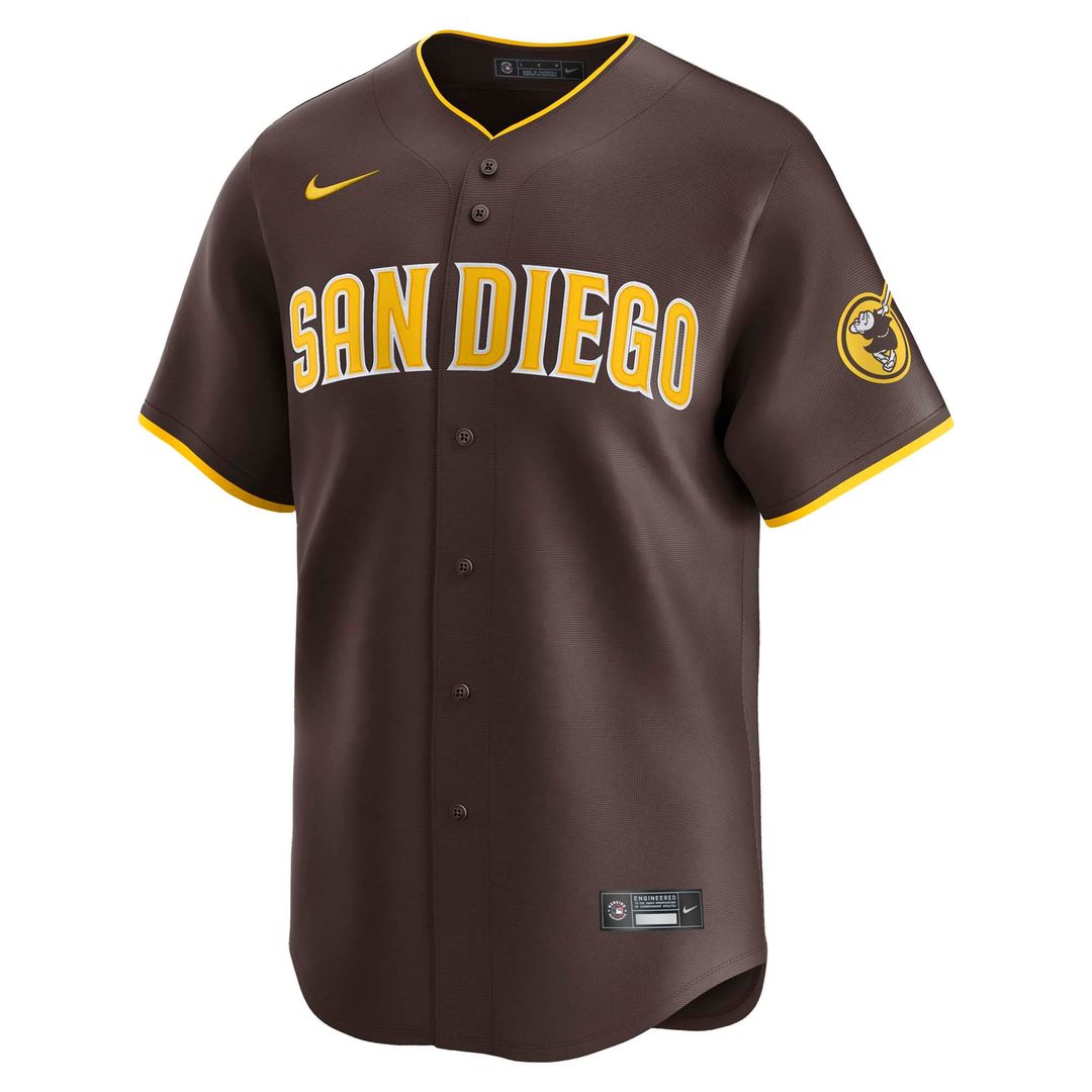 San Diego Padres Jackson Merrill Nike Home Limited Player Jersey - White Team Jersey Sports Fan Apparel