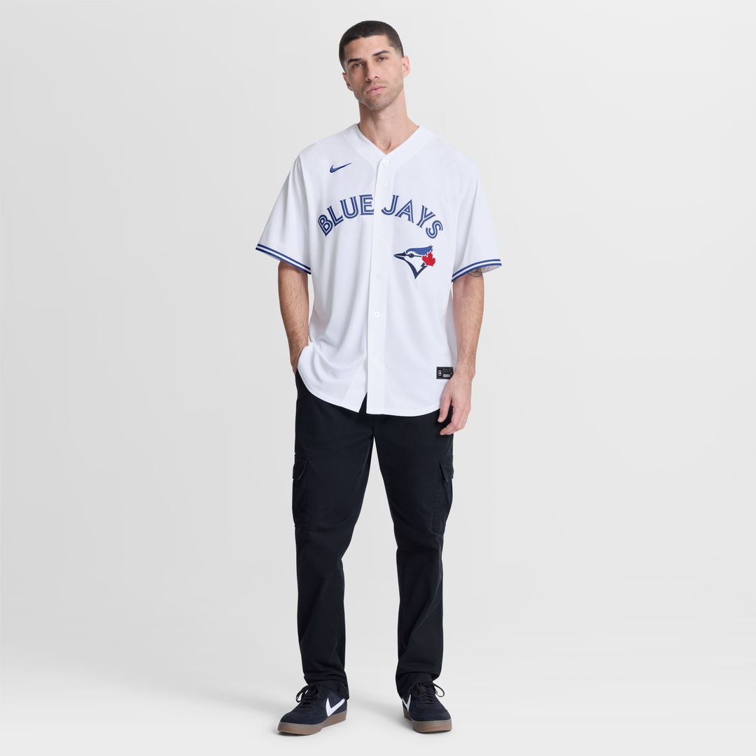 Toronto Blue Jays George Springer Nike Home Replica Jersey - White Team Jersey Sports Fan Apparel