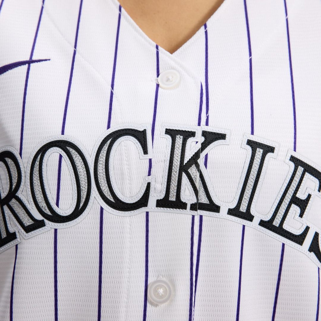 Colorado Rockies Nike Women's Home Replica Team Jersey - White Team Jersey Sports Fan Apparel