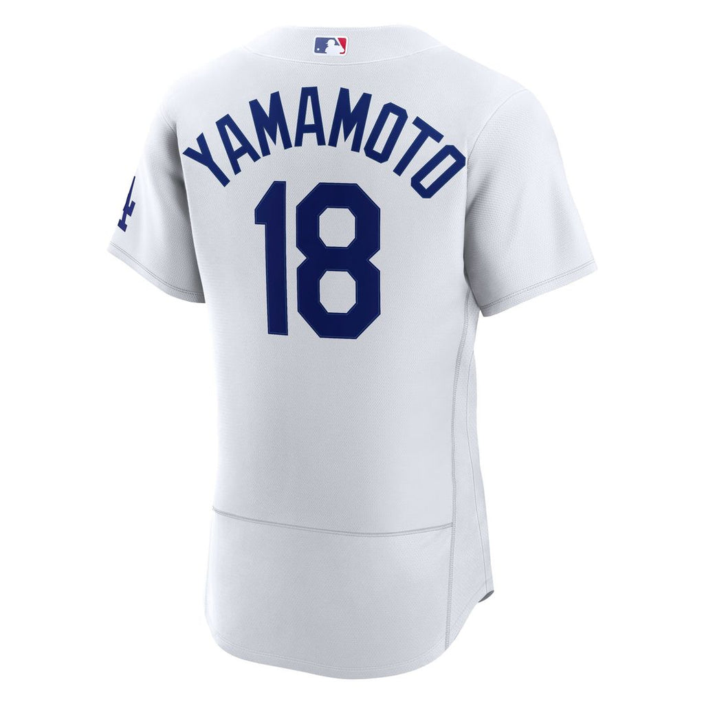 Los Angeles Dodgers Yoshinobu Yamamoto Nike Home Authentic Jersey - White Team Jersey Sports Fan Apparel