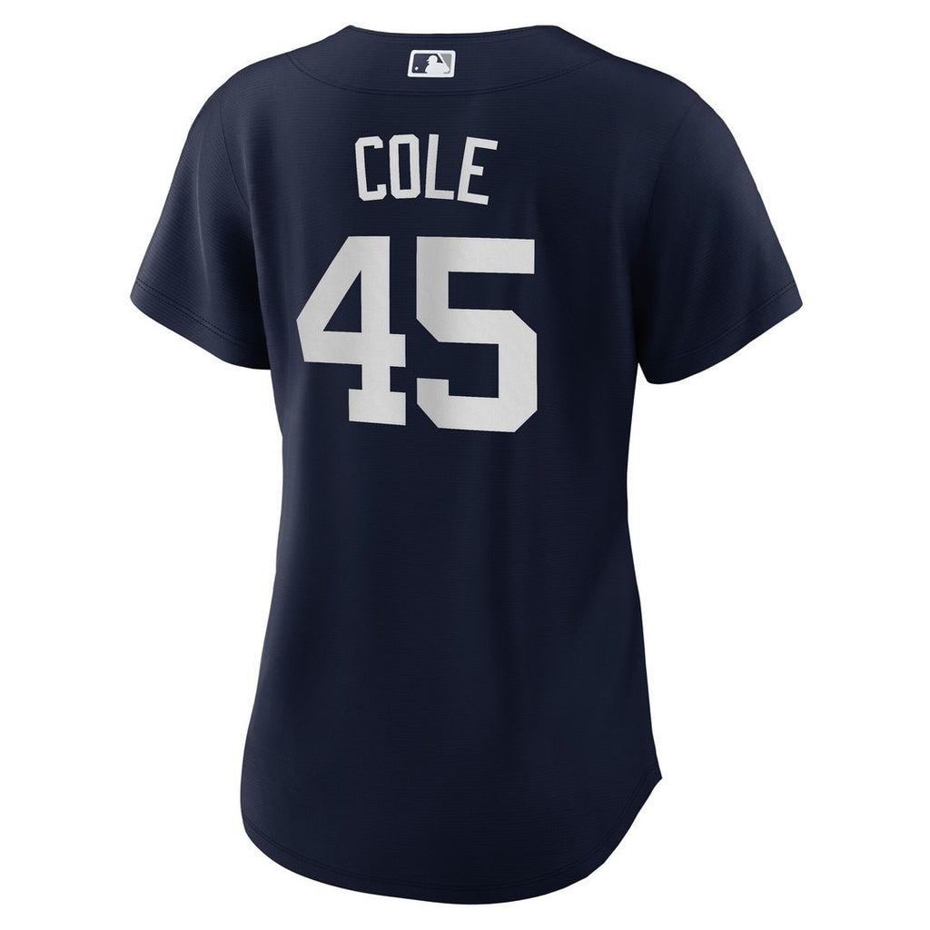 New York Yankees Gerrit Cole Nike Women's Alternate Replica Player Jersey - Navy Team Jersey Sports Fan Apparel