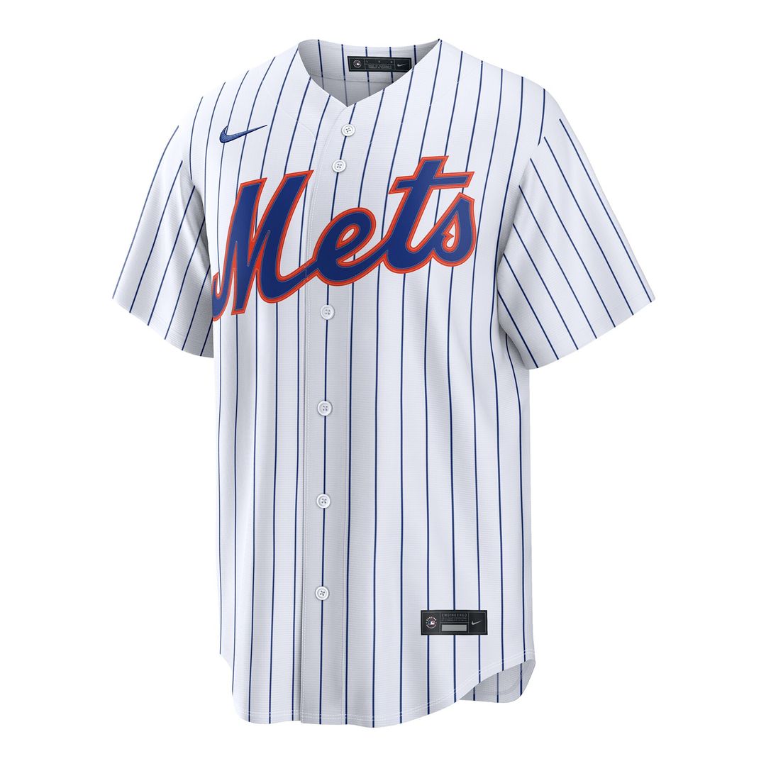New York Mets Clay Holmes Nike Home Replica Jersey - White Team Jersey Sports Fan Apparel