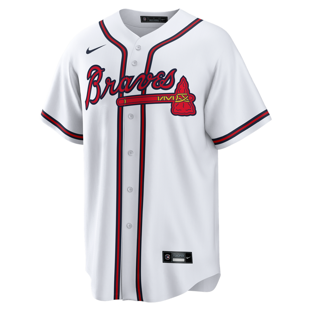 Atlanta Braves Mike Yastrzemski Nike Replica Jersey - White Team Jersey Sports Fan Apparel