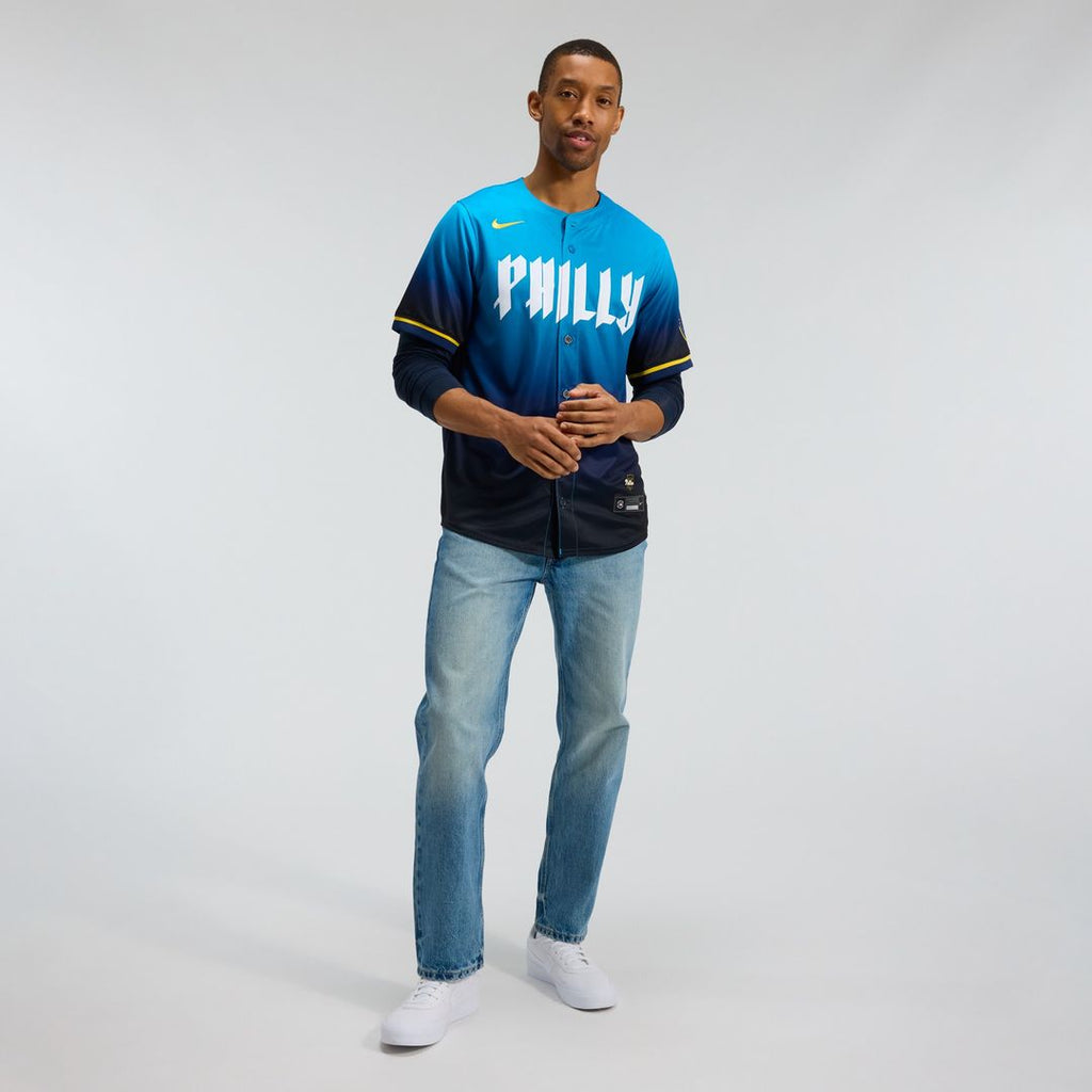 Philadelphia Phillies Nike City Connect Limited Jersey - Navy Team Jersey Sports Fan Apparel