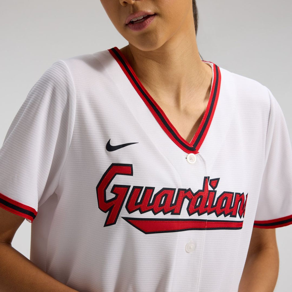 Cleveland Guardians José Ramírez Nike Women's Home Replica Jersey - White Team Jersey Sports Fan Apparel