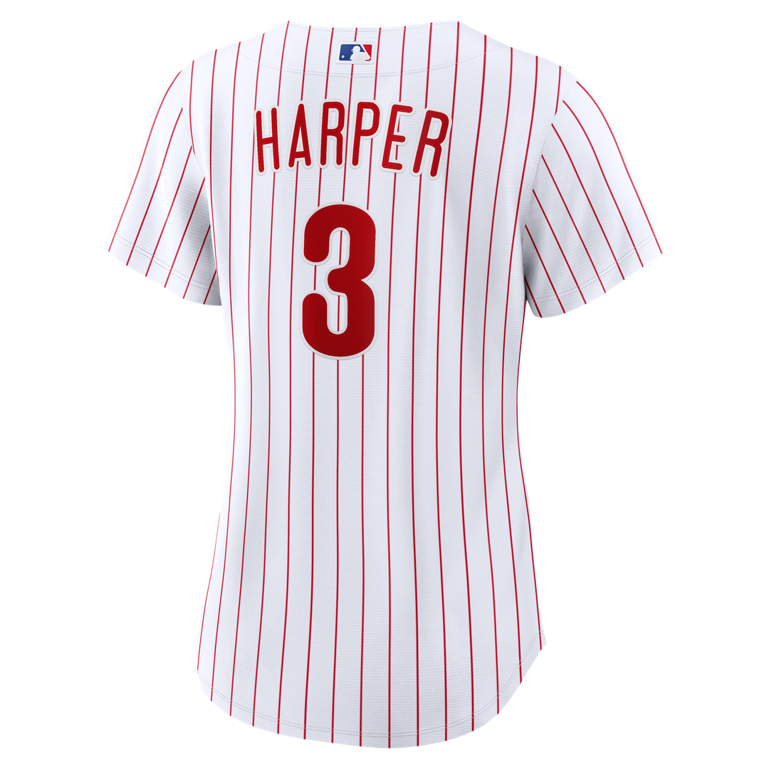 Philadelphia Phillies Bryce Harper Nike Women's Alternate Replica Jersey - Cream Team Jersey Sports Fan Apparel