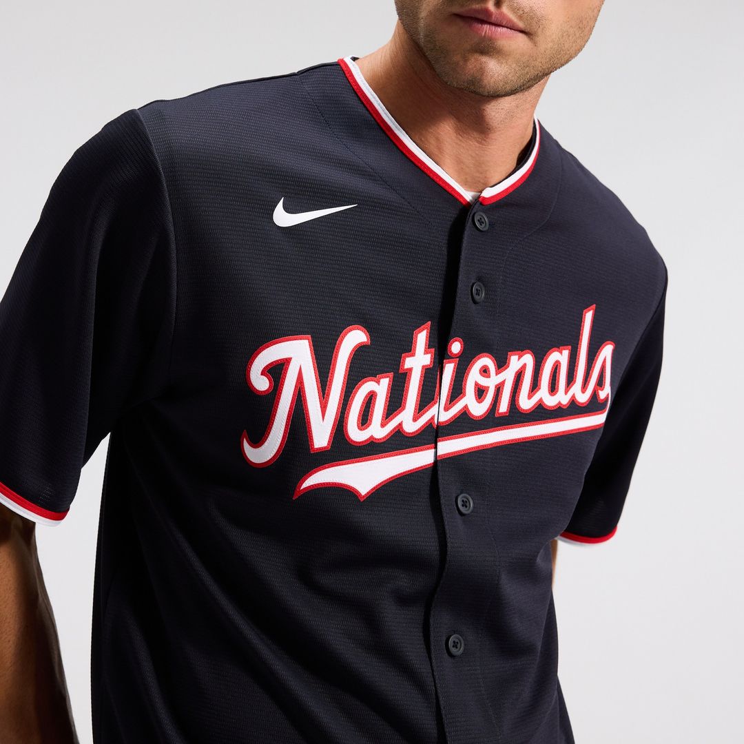 Washington Nationals Dylan Crews Nike Home Replica Jersey - White Team Jersey Sports Fan Apparel