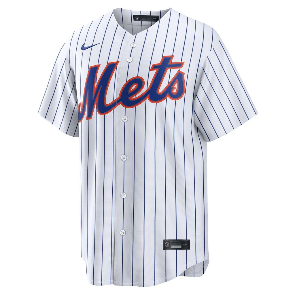 New York Mets Carson Benge Nike Home Replica Jersey - White Team Jersey Sports Fan Apparel