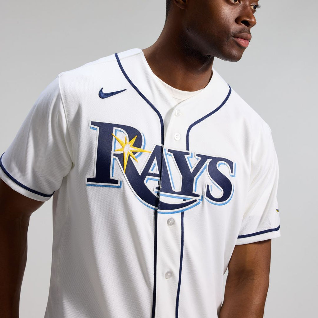 Tampa Bay Rays Nike Home Authentic Jersey - White Team Jersey Sports Fan Apparel