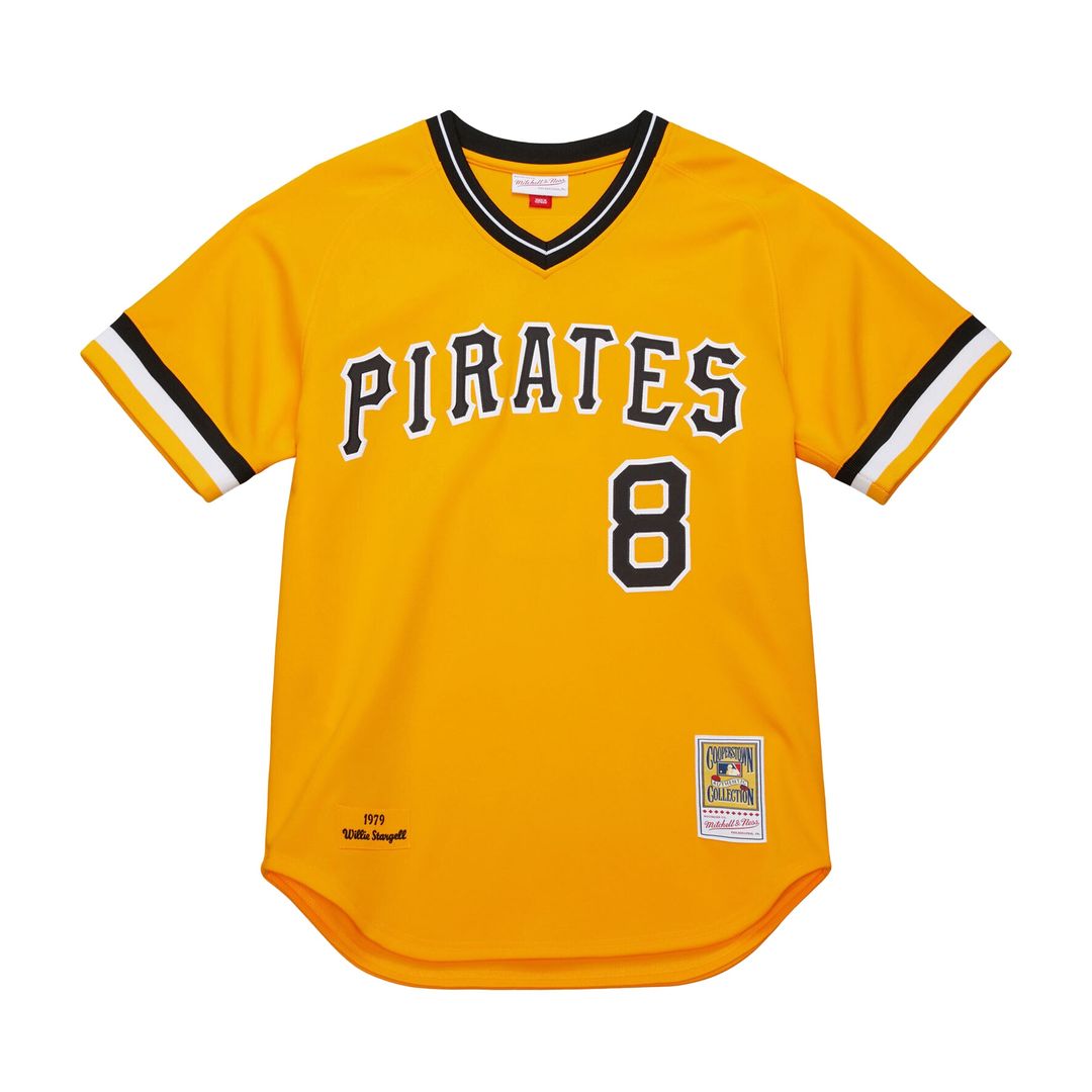 Pittsburgh Pirates Willie Stargell Mitchell & Ness Cooperstown 1979 Authentic Jersey - White Team Jersey Sports Fan Apparel
