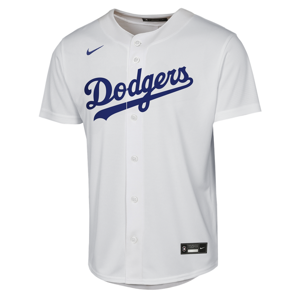 Los Angeles Dodgers Yoshinobu Yamamoto Nike Youth Home Baseline Jersey - White Team Jersey Sports Fan Apparel