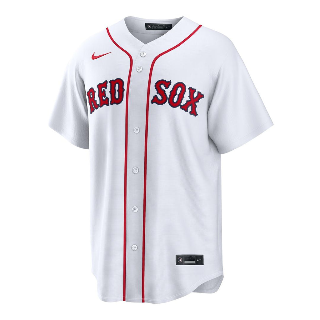Boston Red Sox Wilyer Abreu Nike Home Replica Jersey - White Team Jersey Sports Fan Apparel