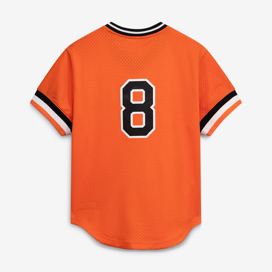 Baltimore Orioles Cal Ripken Jr. Mitchell & Ness Authentic Batting Practice Jersey - White Team Jersey Sports Fan Apparel