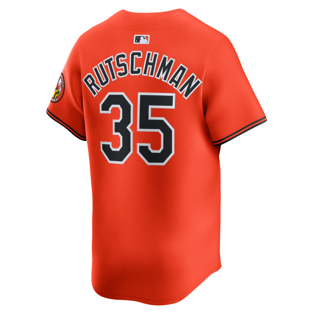 Baltimore Orioles Adley Rutschman Nike 2nd Alternate Limited Player Jersey - Orange Team Jersey Sports Fan Apparel