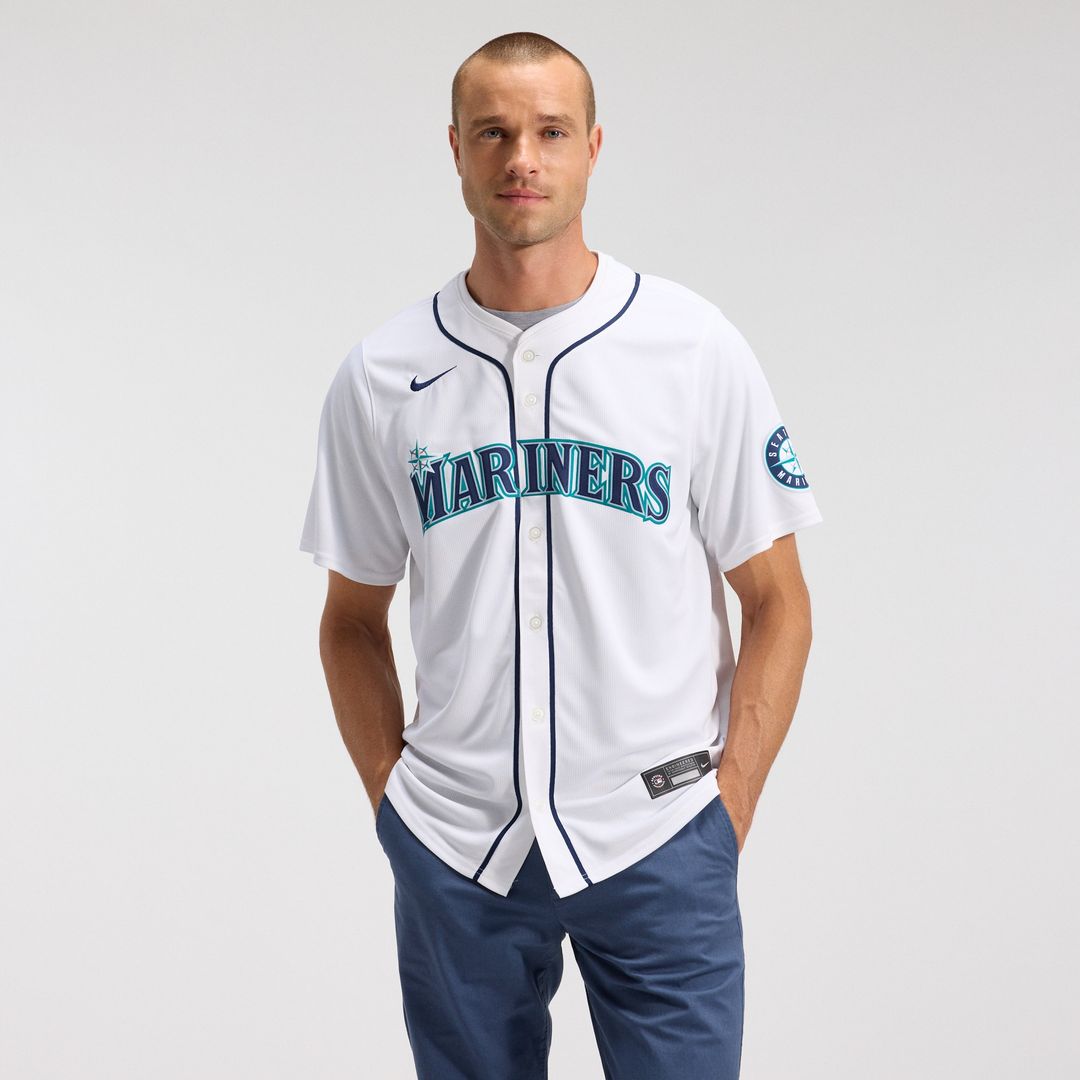 Seattle Mariners Cal Raleigh Nike Home Limited Player Jersey - White Team Jersey Sports Fan Apparel