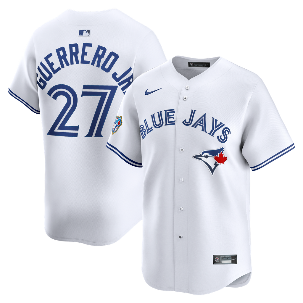 Toronto Blue Jays Vladimir Guerrero Jr. Nike Home Limited Jersey - White Team Jersey Sports Fan Apparel