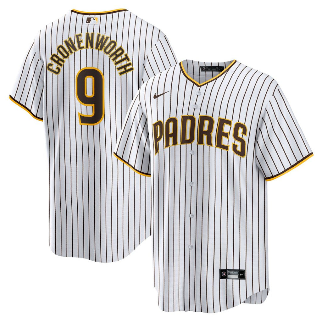 San Diego Padres Jake Cronenworth Nike Home Replica Jersey - White Team Jersey Sports Fan Apparel