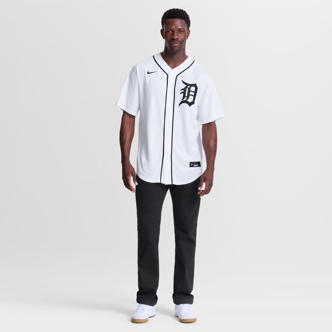 Detroit Tigers Tarik Skubal Nike Home Replica Jersey - White Team Jersey Sports Fan Apparel