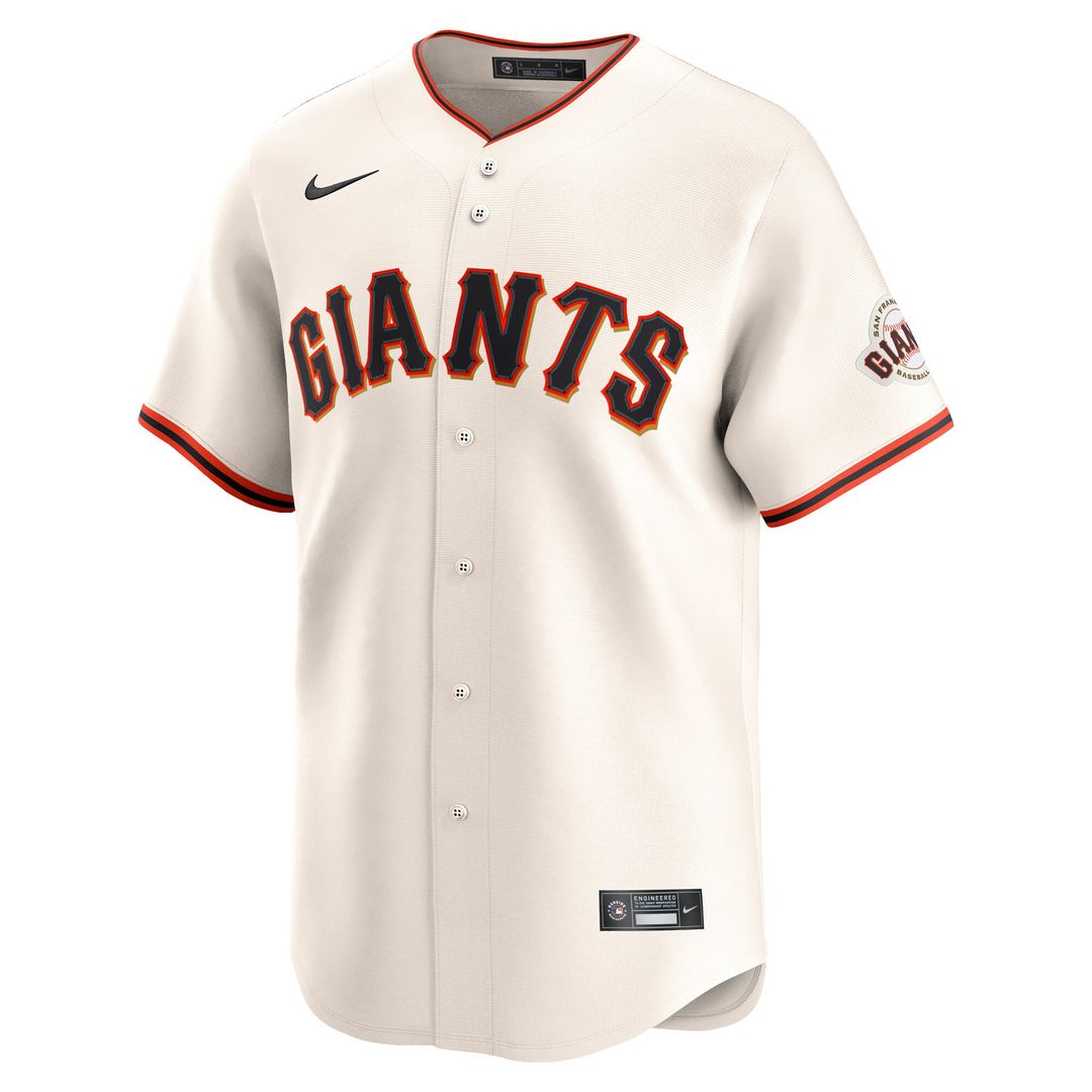San Francisco Giants Nike Home Limited Jersey - Cream Team Jersey Sports Fan Apparel