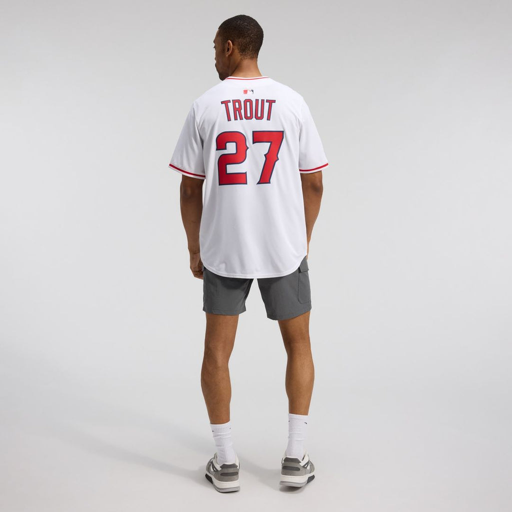 Los Angeles Angels Mike Trout Nike Home Limited Player Jersey - White Team Jersey Sports Fan Apparel