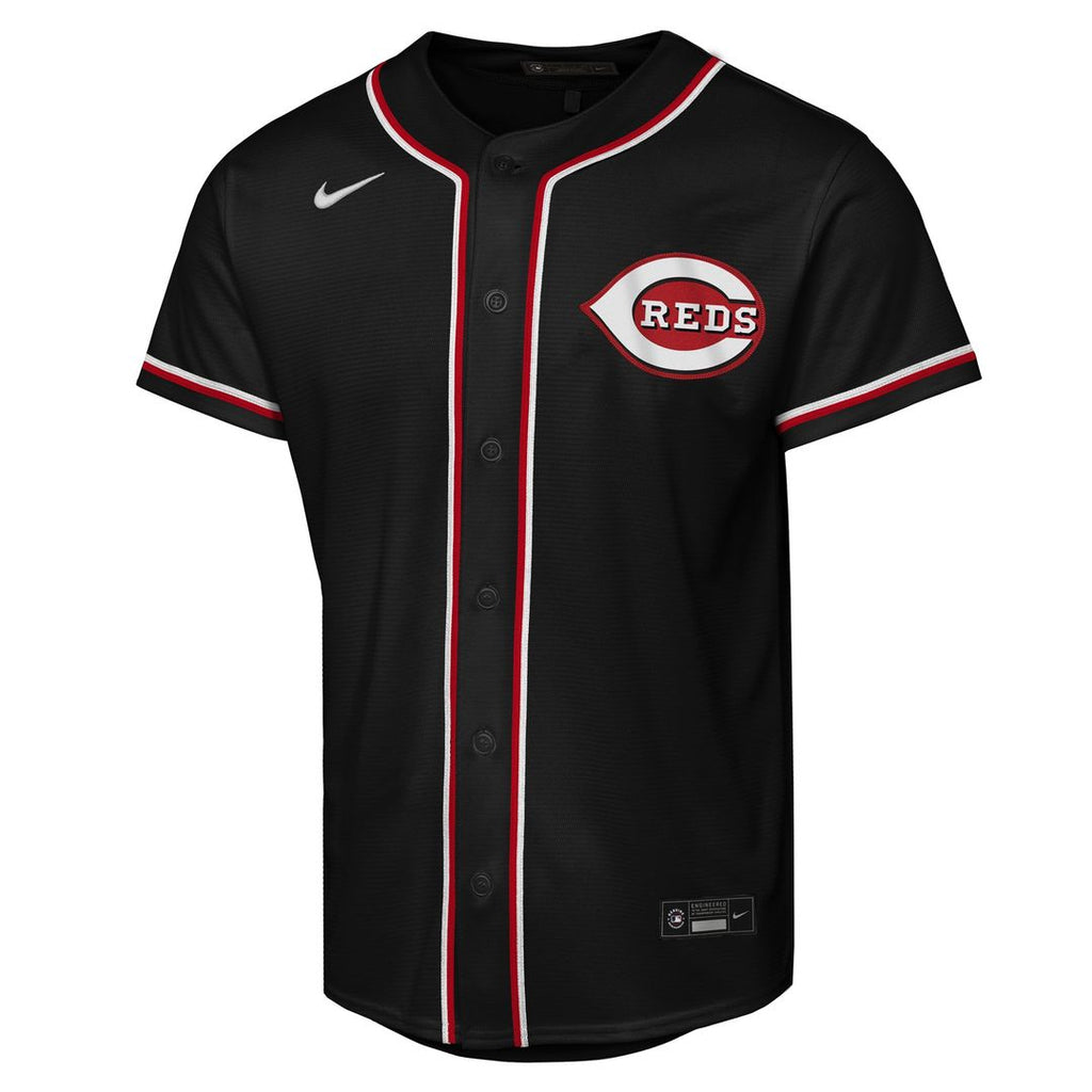 Cincinnati Reds Elly De La Cruz Nike Youth Fashion Replica Player Jersey - Black Team Jersey Sports Fan Apparel