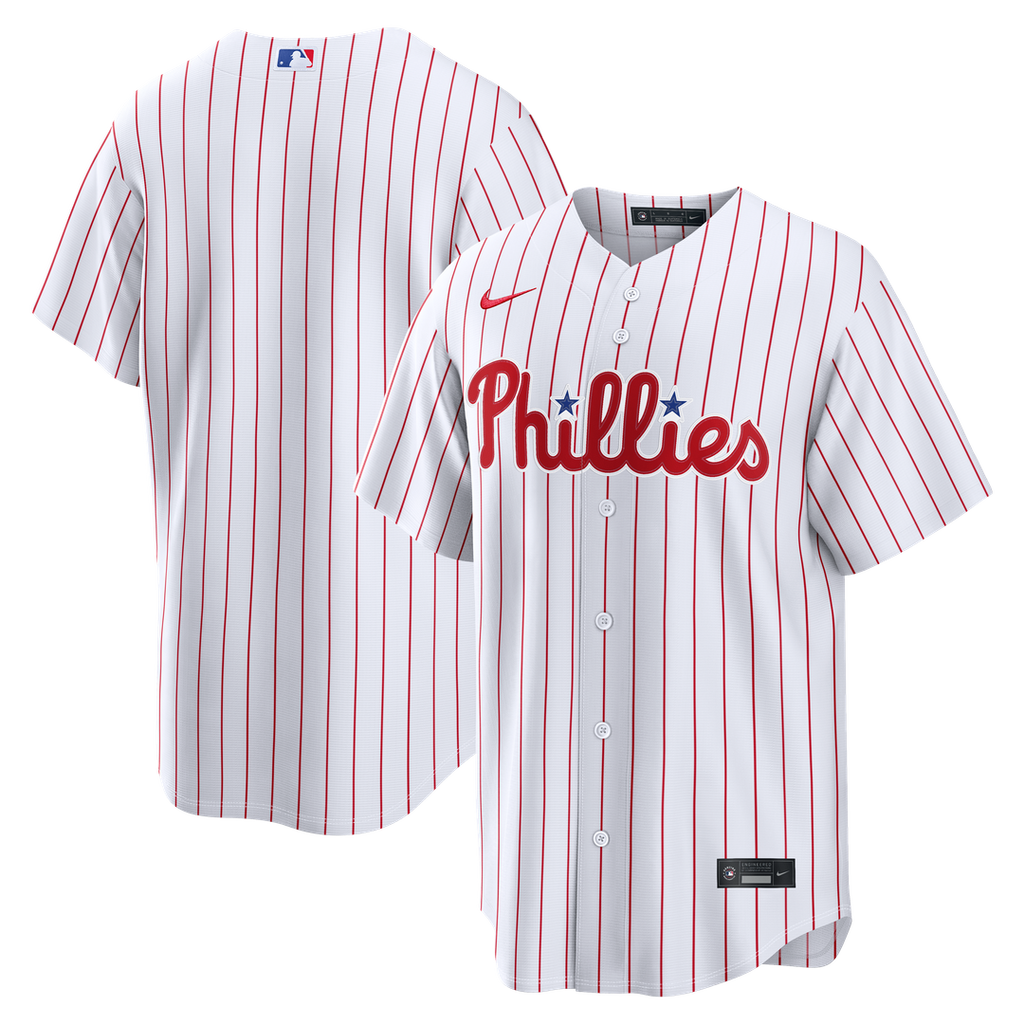 Philadelphia Phillies Nike Home Replica Jersey - White Team Jersey Sports Fan Apparel