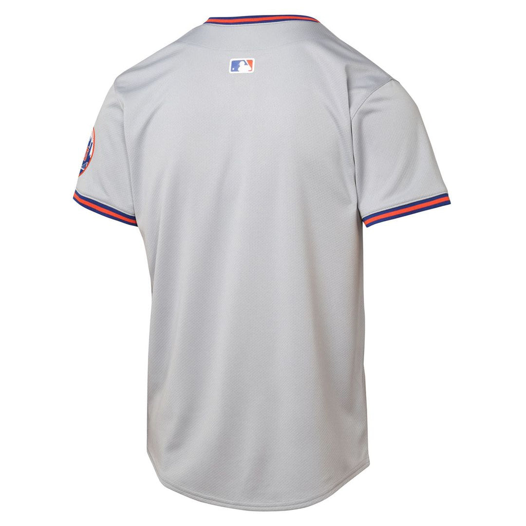 New York Mets Youth Road Limited Jersey - Gray Team Jersey Sports Fan Apparel