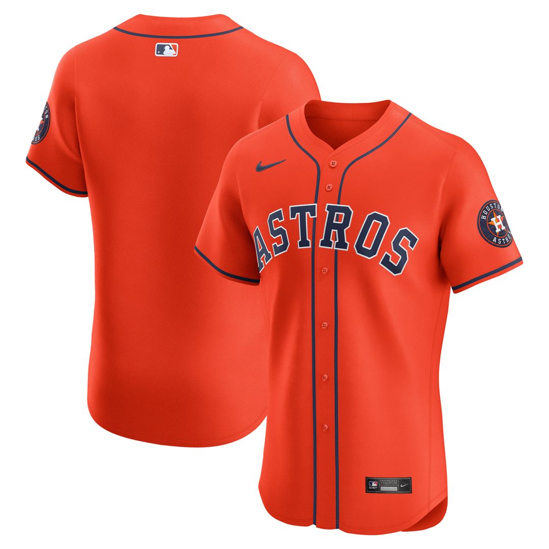 Houston Astros Nike Alternate 2 Elite Jersey - Navy Team Jersey Sports Fan Apparel