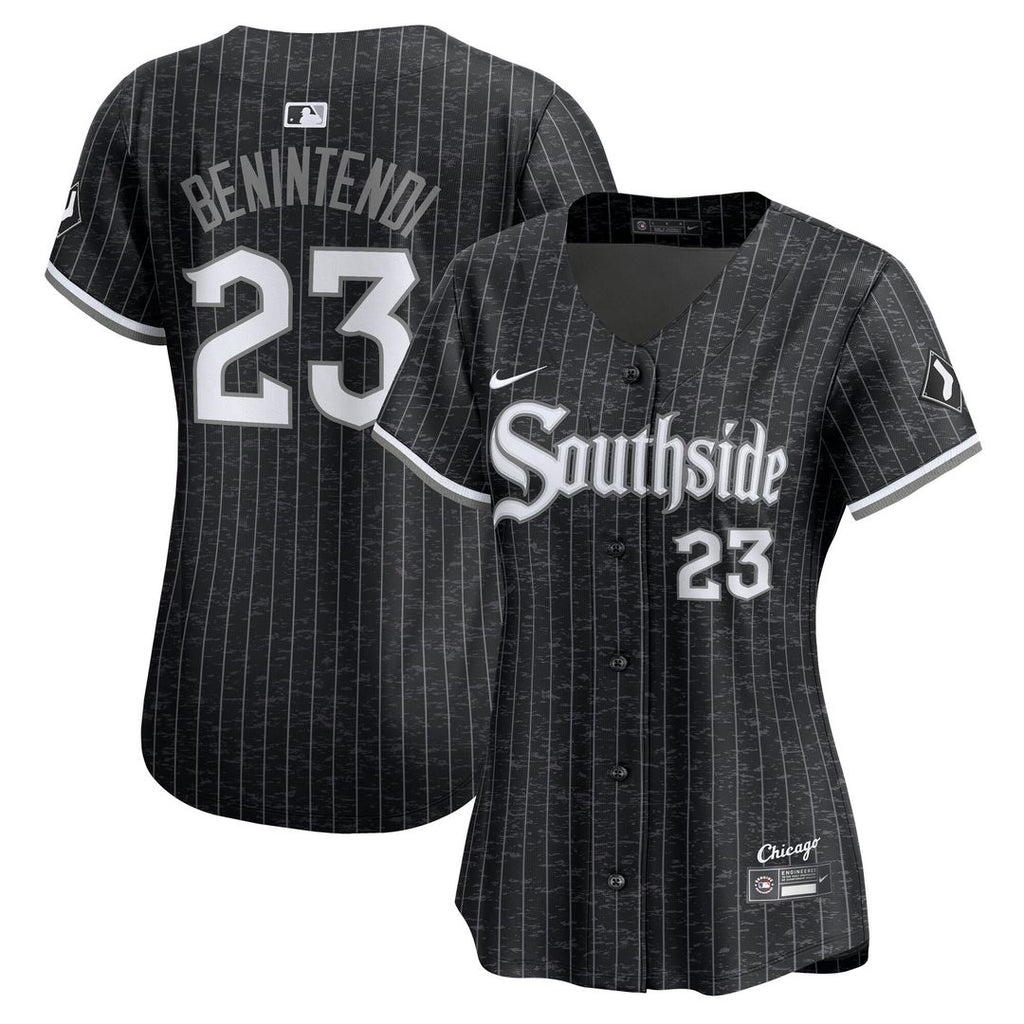 Chicago White Sox Andrew Benintendi Nike Women's City Connect Limited Jersey - Black Team Jersey Sports Fan Apparel