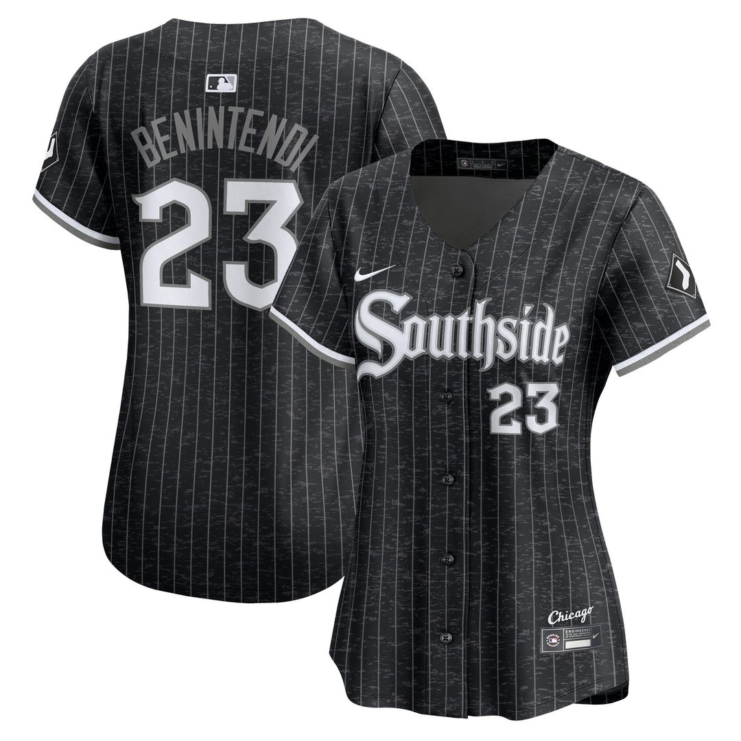 Chicago White Sox Andrew Benintendi Nike Women's 2025 City Connect Limited Player Jersey - Red/Black Team Jersey Sports Fan Apparel