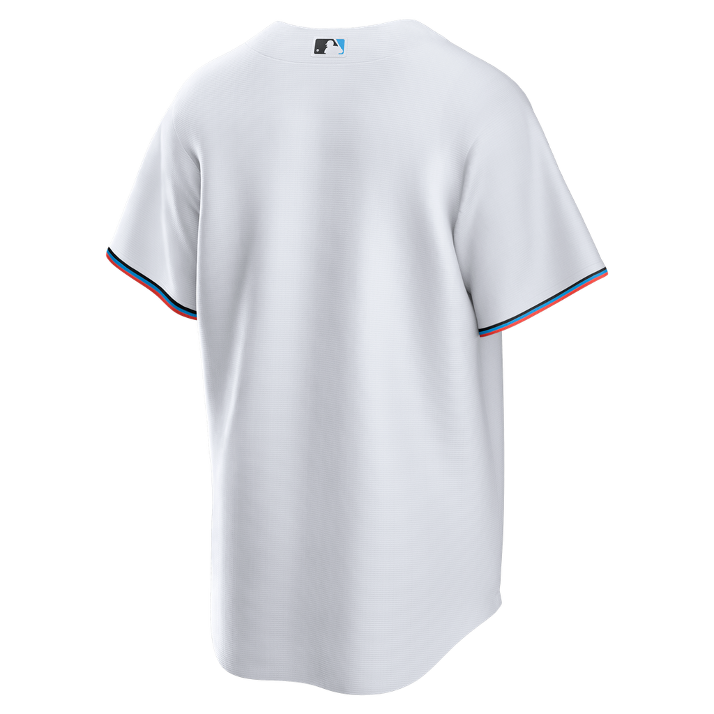 Miami Marlins Nike Home Big & Tall Replica Jersey - White Team Jersey Sports Fan Apparel